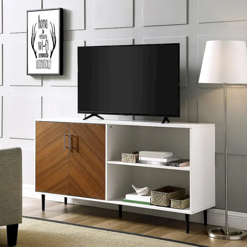 Meuble TV 58 po Middlebrook Cassandra Bookmatch
