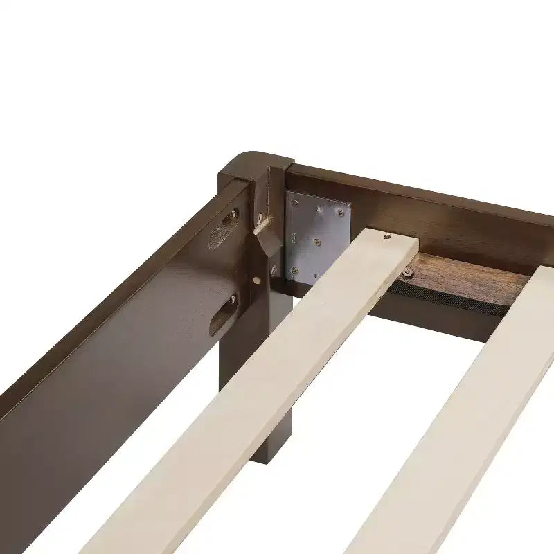 Lit plateforme Queen Belna avec revêtement en tissu bouclette, sommier tapissier non requis