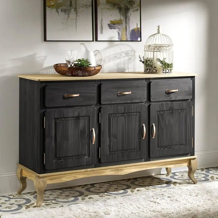 Buffet Vert en Bois