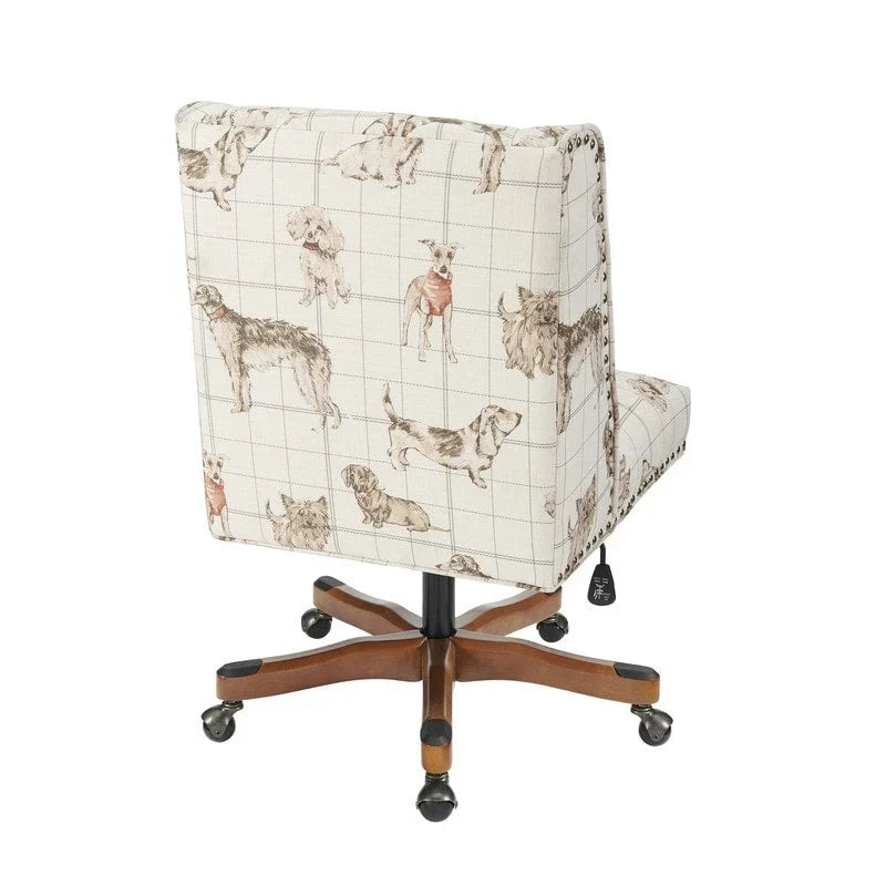 Chaise de bureau pivotante Violet