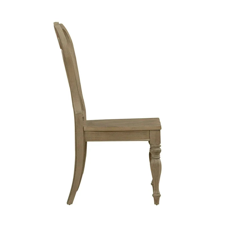 Chaise à lattes (Lot de 2)