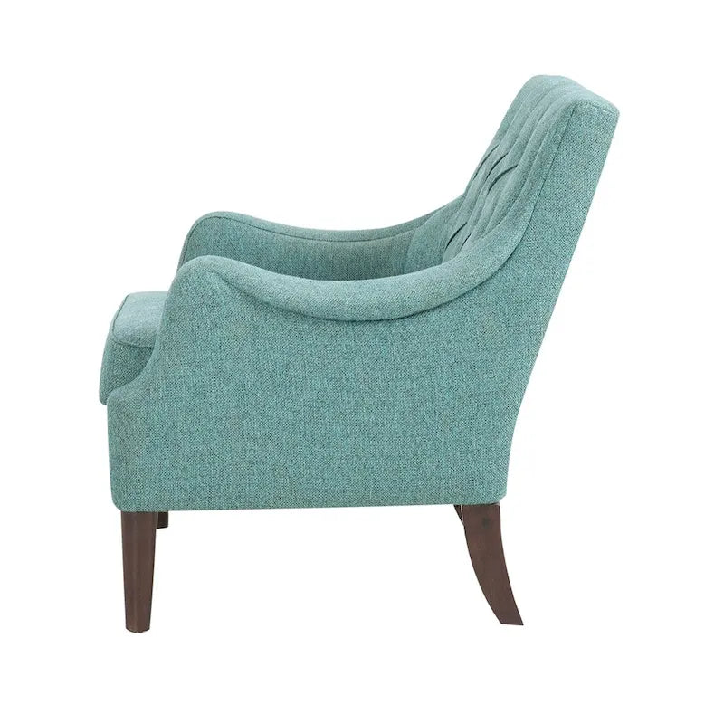 Fauteuil d'appoint capitonné moderne