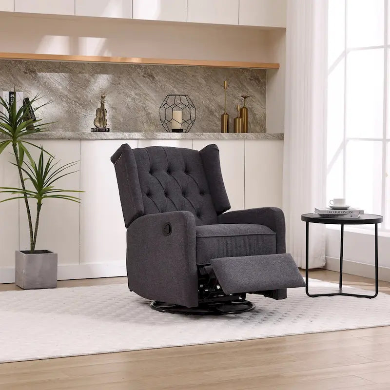 Fauteuil de relaxation multi-positions inclinable à 360 degrés