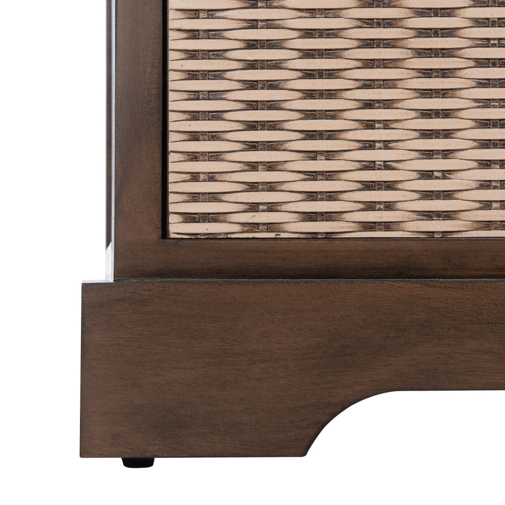 Banc de rangement SAFAVIEH Fiorello 3 tiroirs avec coussin - 47,3 L x 15 P x 19 H - 47Lx15Px19H