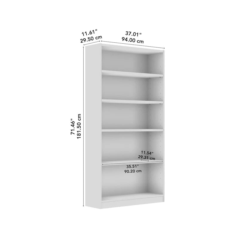 Bibliothèque haute à 5 étagères Universal de Bush Furniture