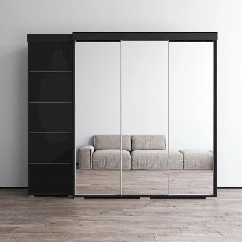 Armoire à trois miroirs
