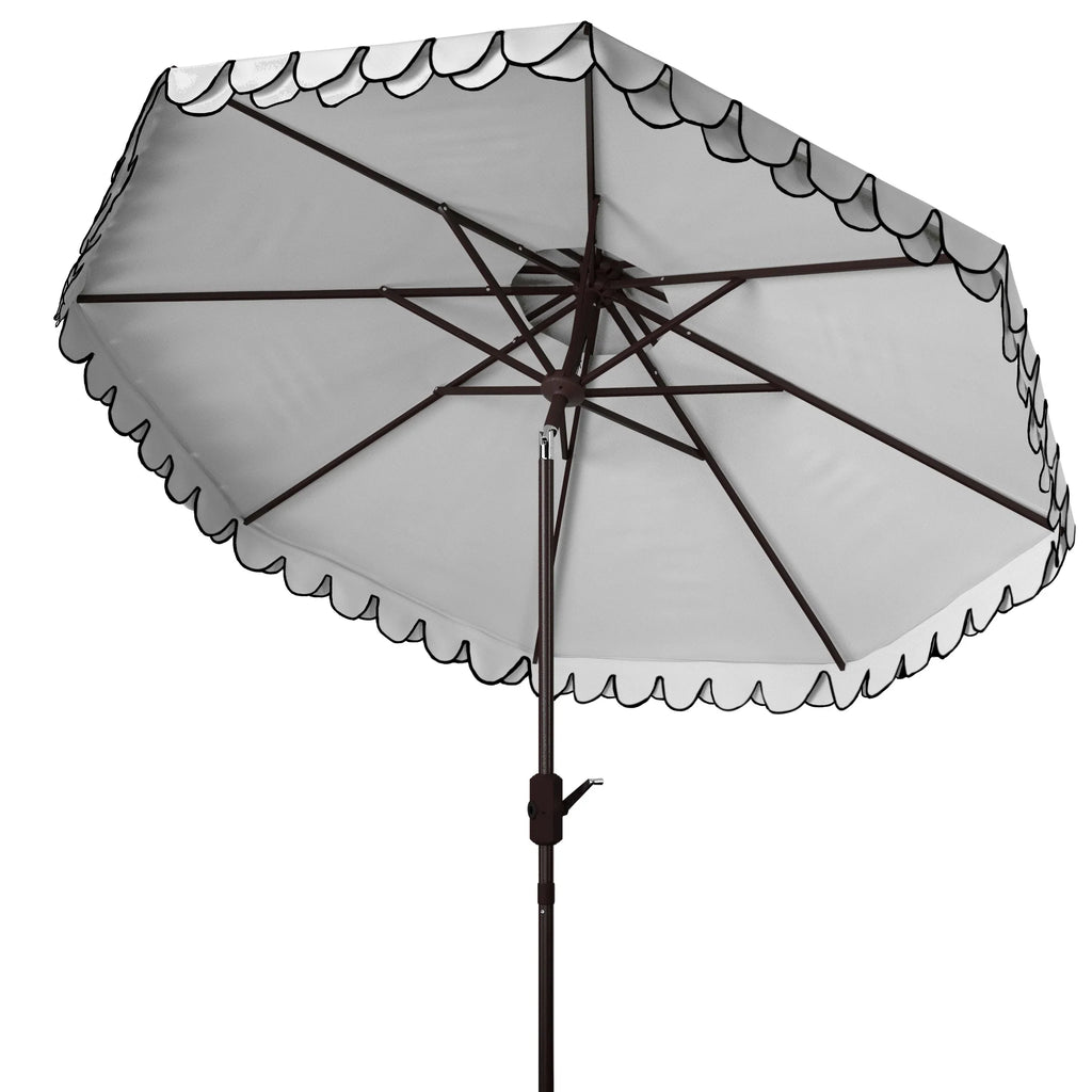 Parasol double-toit d'extérieur Kjerstin Valance 2,74 m