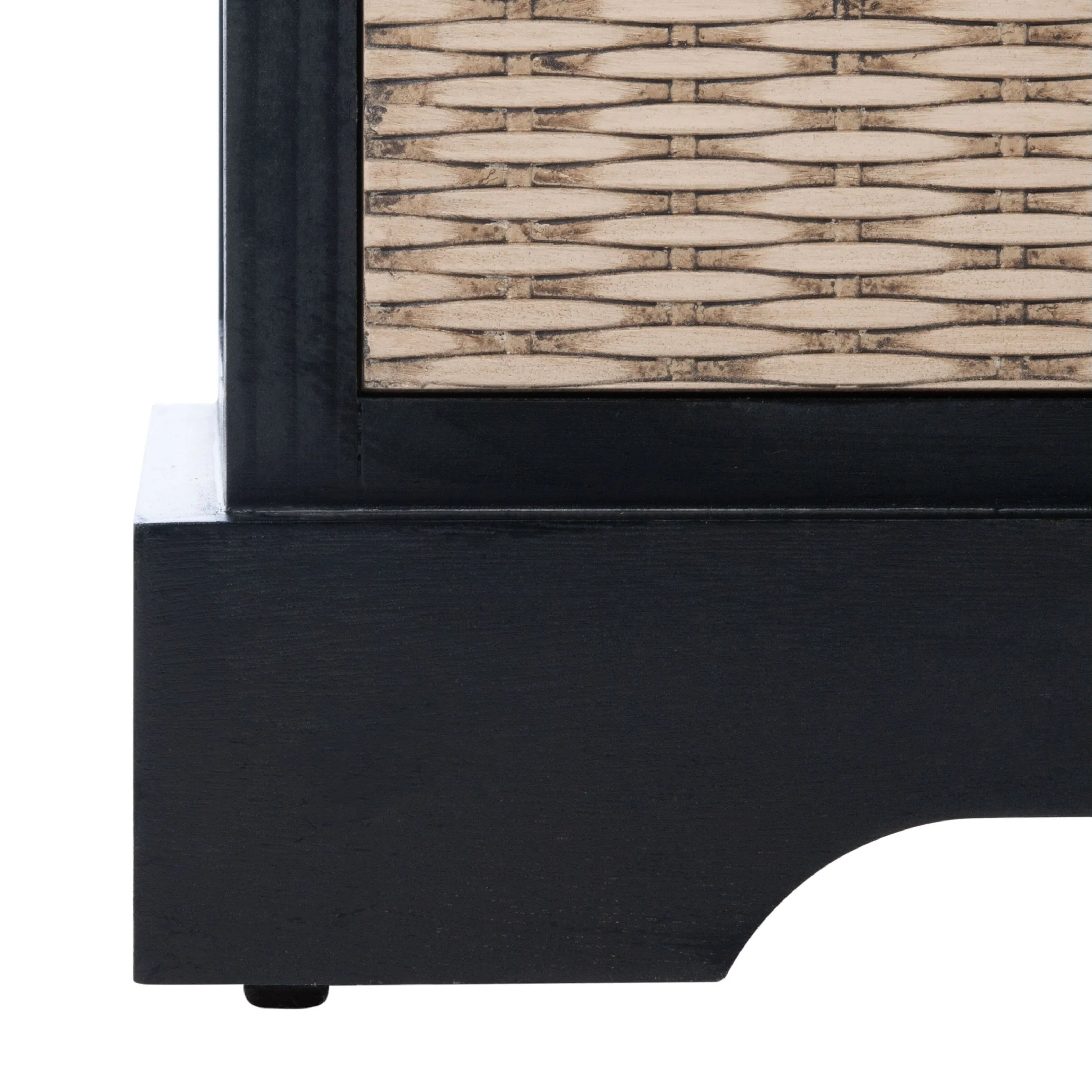 Banc de rangement SAFAVIEH Fiorello 3 tiroirs avec coussin - 47,3 L x 15 P x 19 H - 47Lx15Px19H