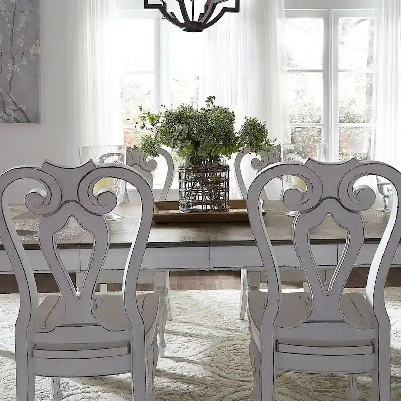 Chaise à lattes (Lot de 2)
