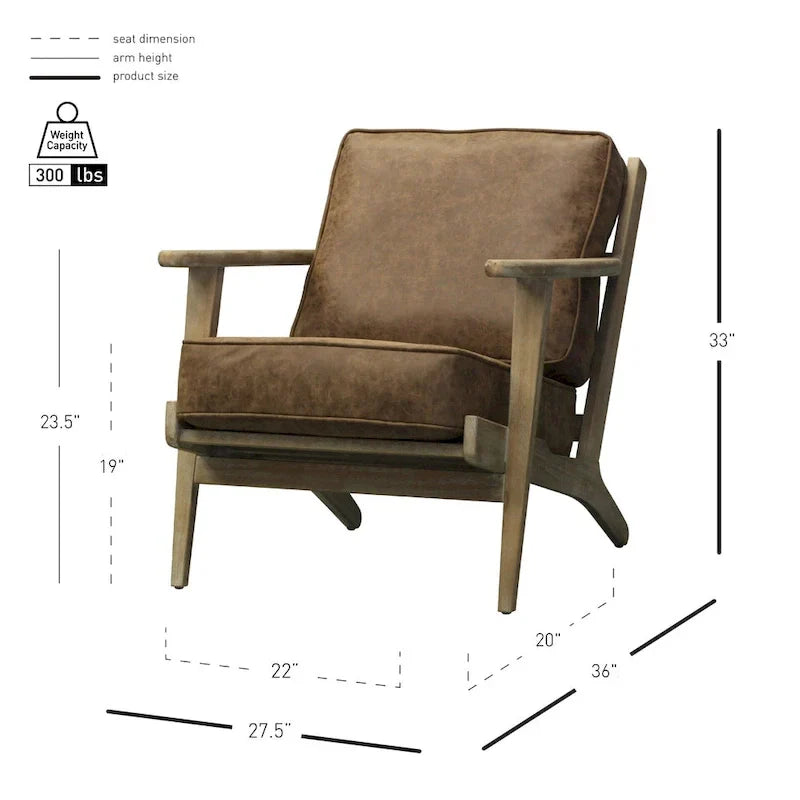Fauteuil d'appoint rembourré