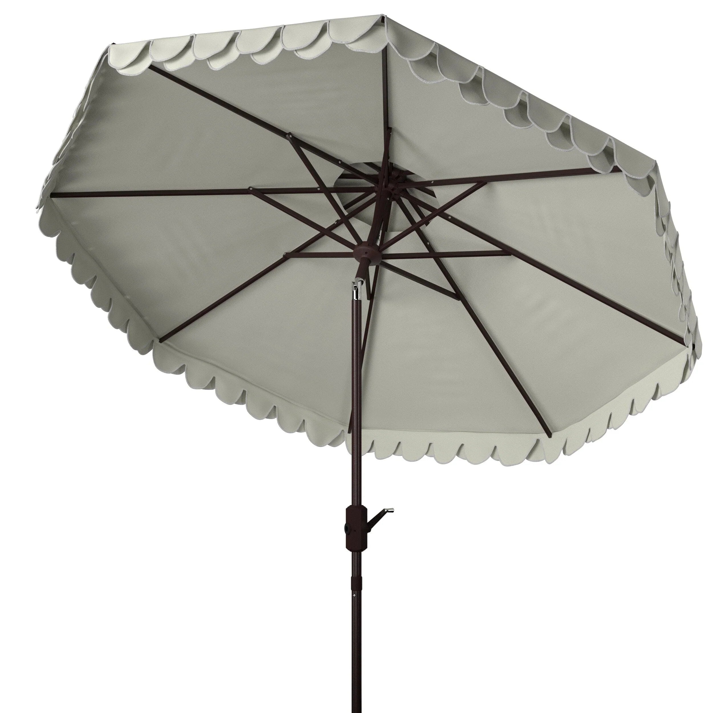 Parasol double-toit d'extérieur Kjerstin Valance 2,74 m