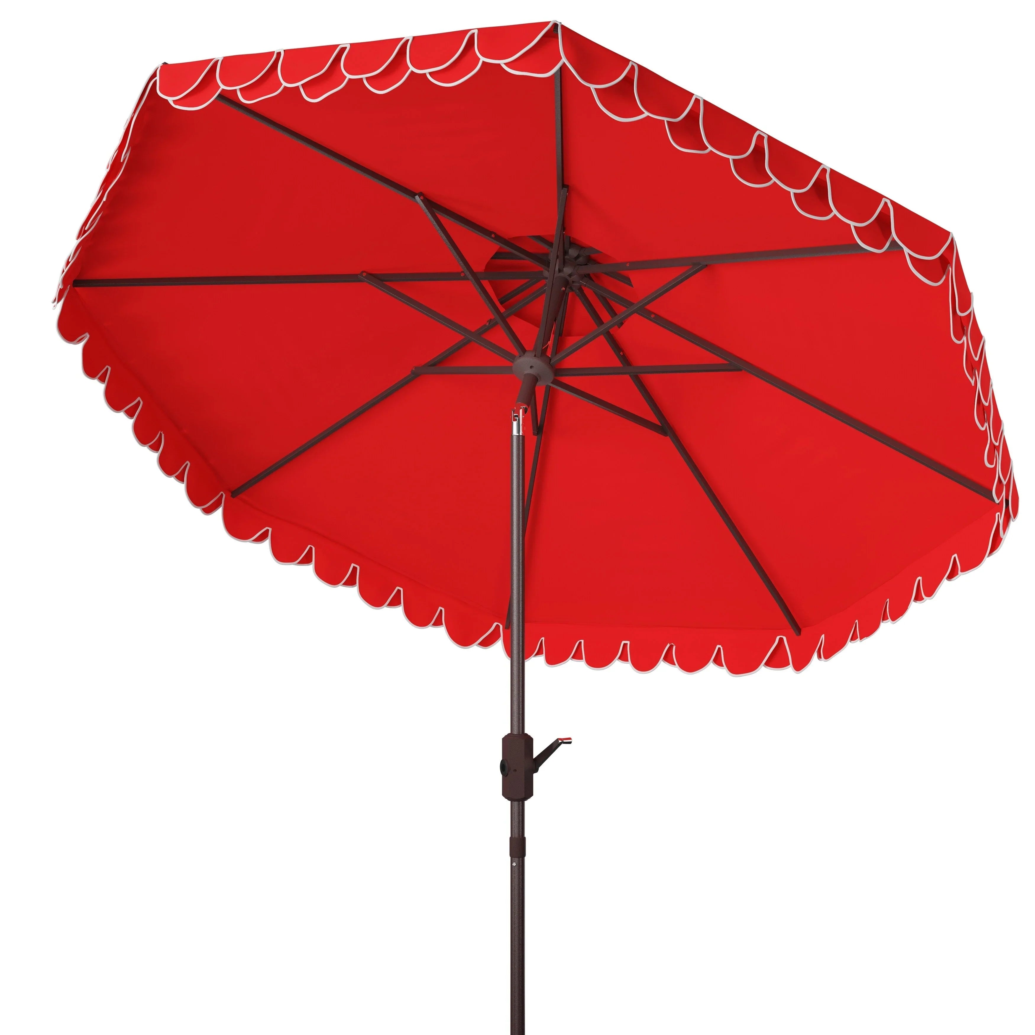 Parasol double-toit d'extérieur Kjerstin Valance 2,74 m