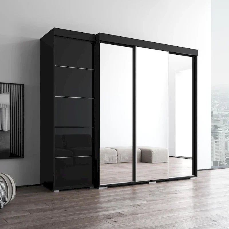 Armoire à trois miroirs