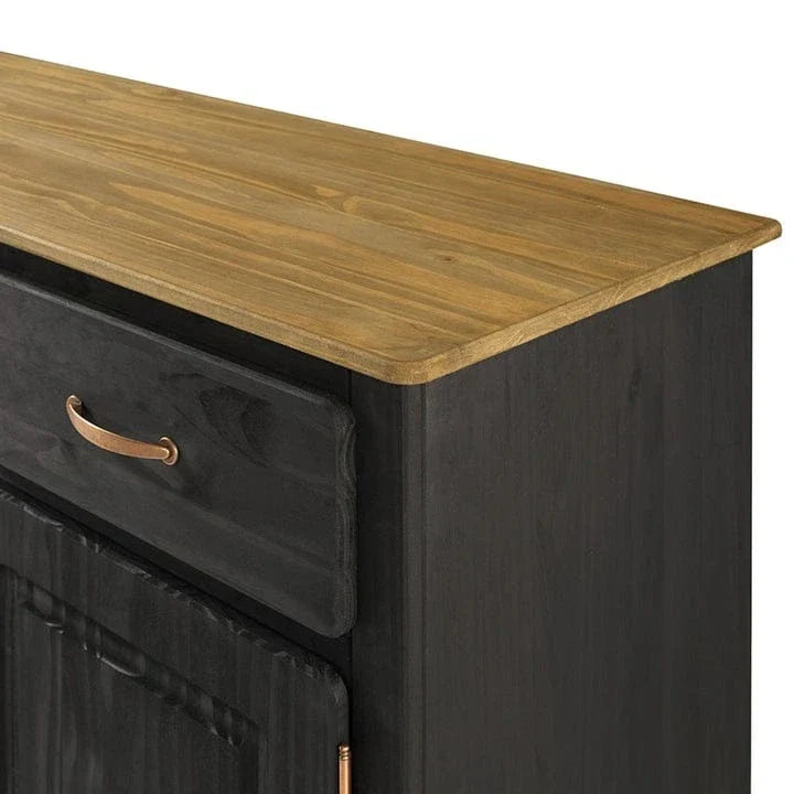 Buffet Vert en Bois