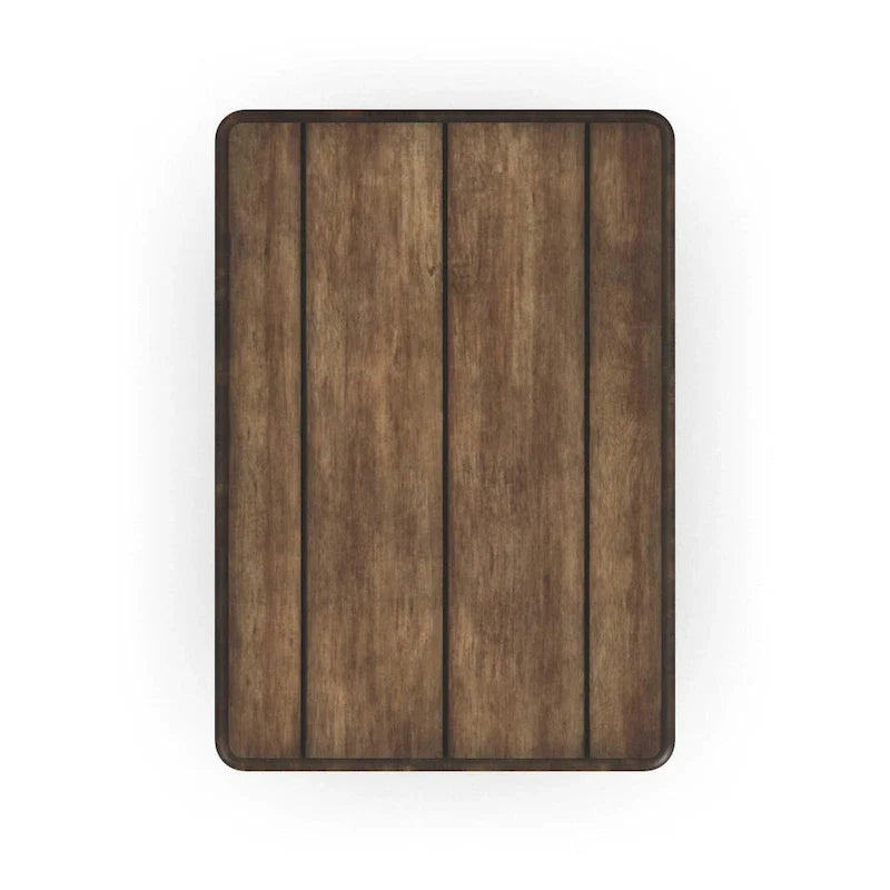 Table d'appoint Plymouth marron en bois par Flexsteel - 16 x 23 x 23