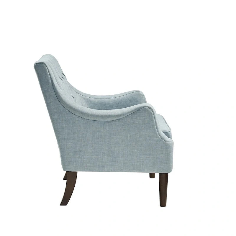 Fauteuil d'appoint capitonné moderne