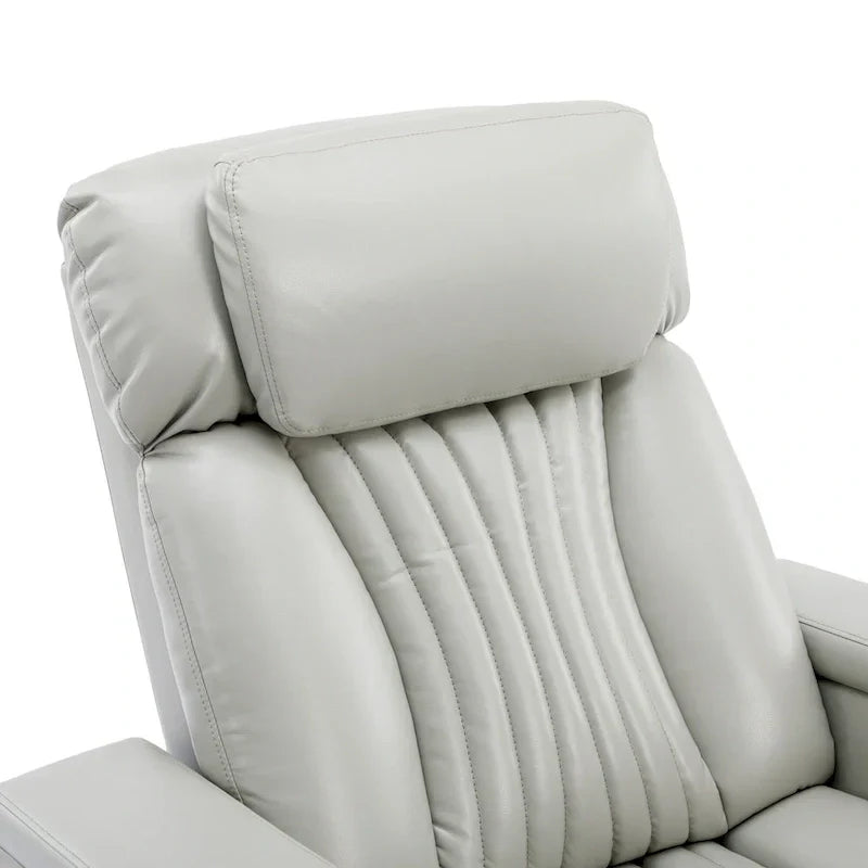 Fauteuil inclinable motorisé de cinéma maison multifonctionnel pivotant à 270°