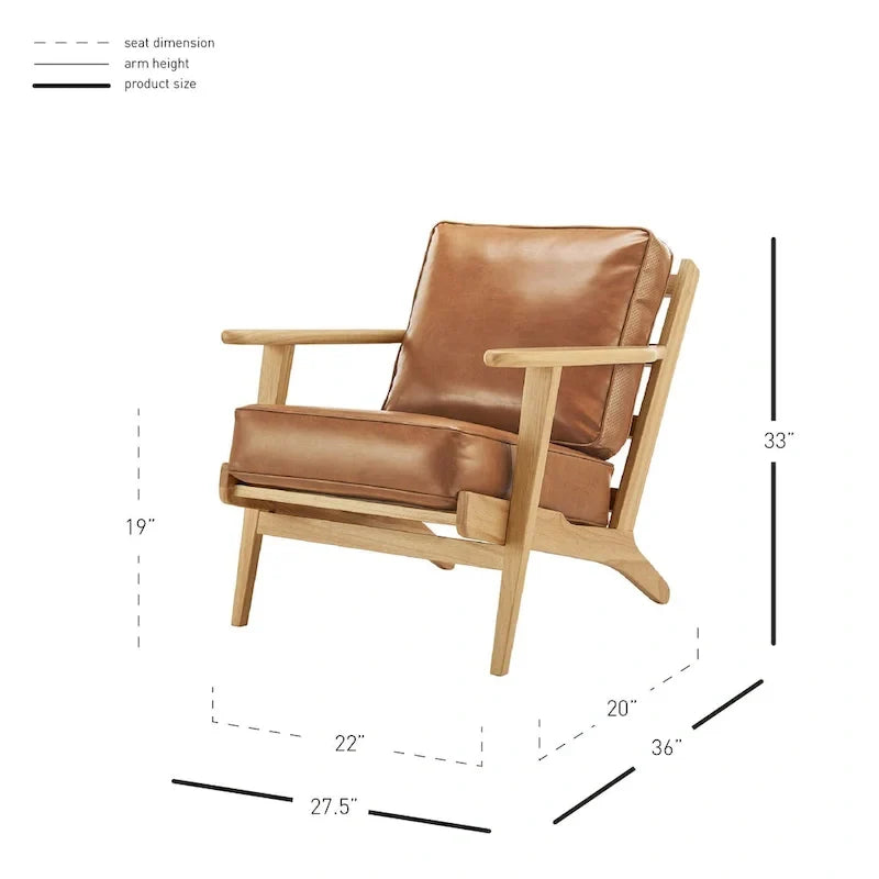 Fauteuil d'appoint rembourré