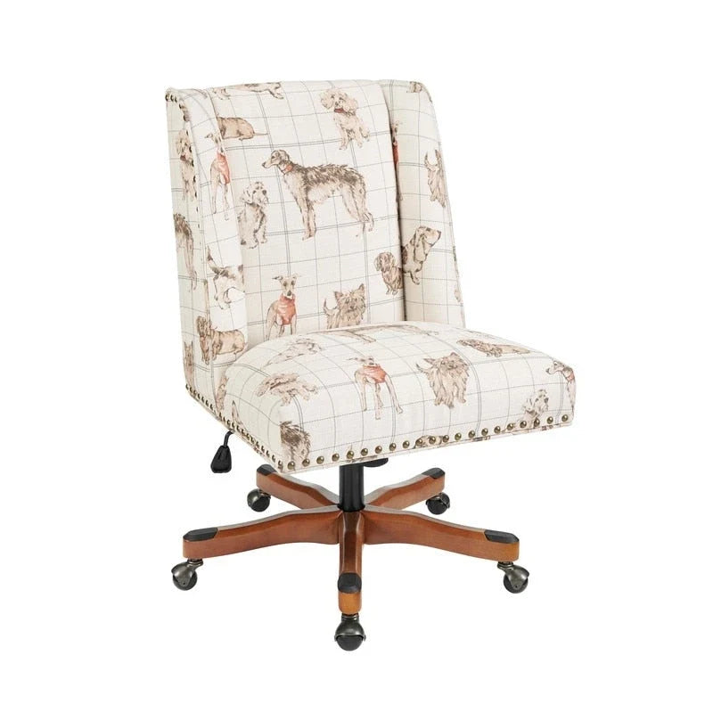 Chaise de bureau pivotante Violet