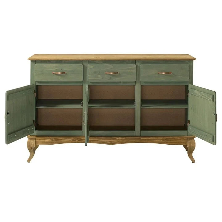 Buffet Vert en Bois
