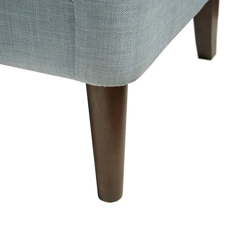 Fauteuil d'appoint capitonné moderne