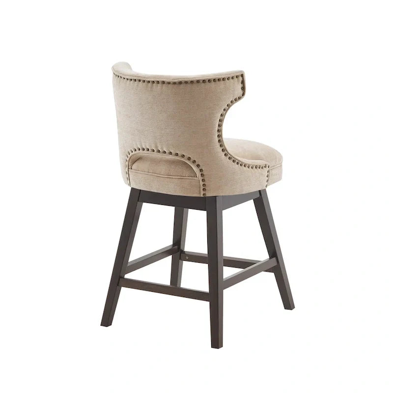 Tabouret de comptoir pivotant à 360 degrés Janet de Madison Park