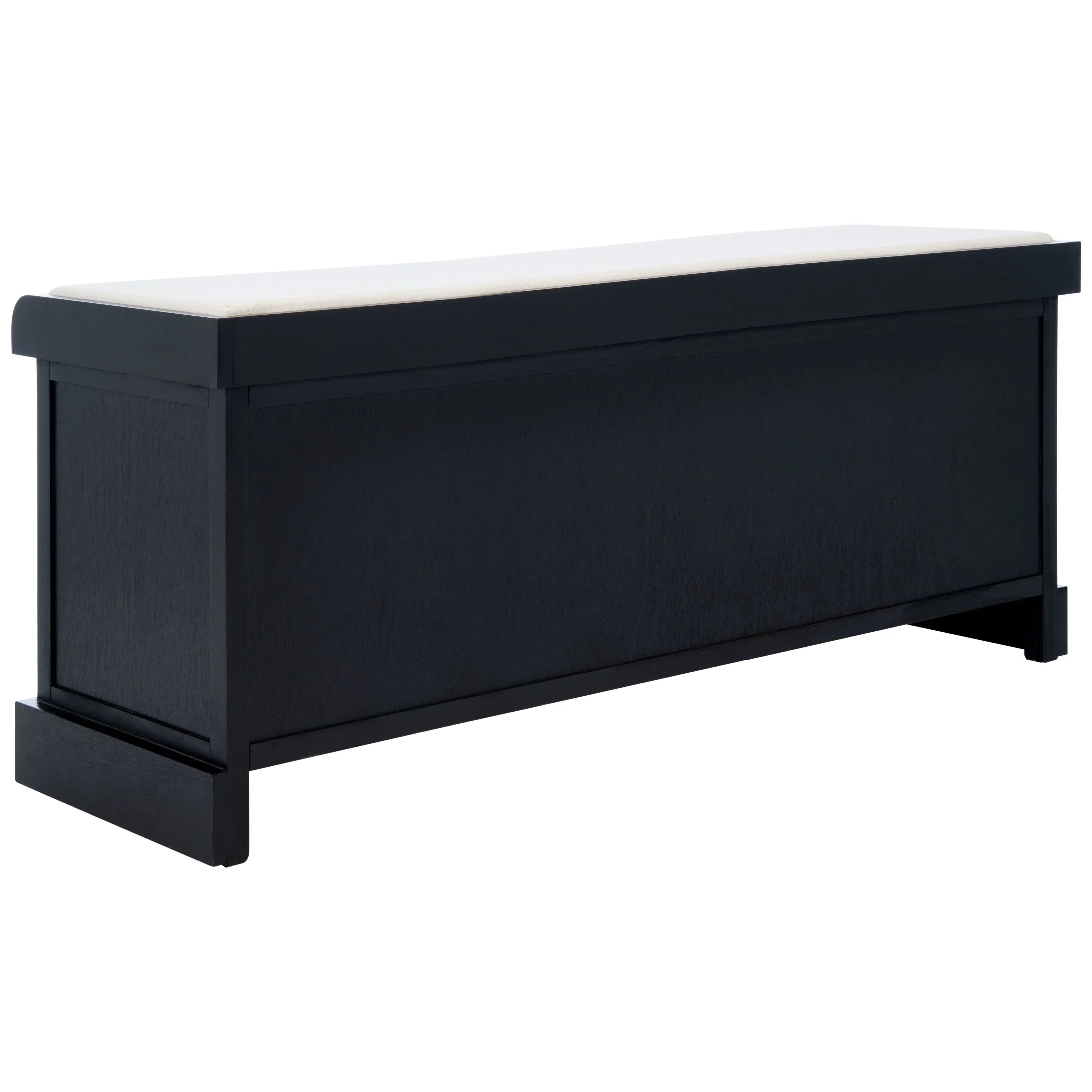 Banc de rangement SAFAVIEH Fiorello 3 tiroirs avec coussin - 47,3 L x 15 P x 19 H - 47Lx15Px19H