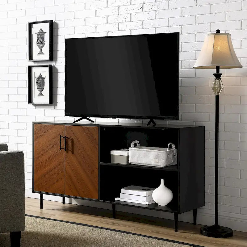 Meuble TV 58 po Middlebrook Cassandra Bookmatch