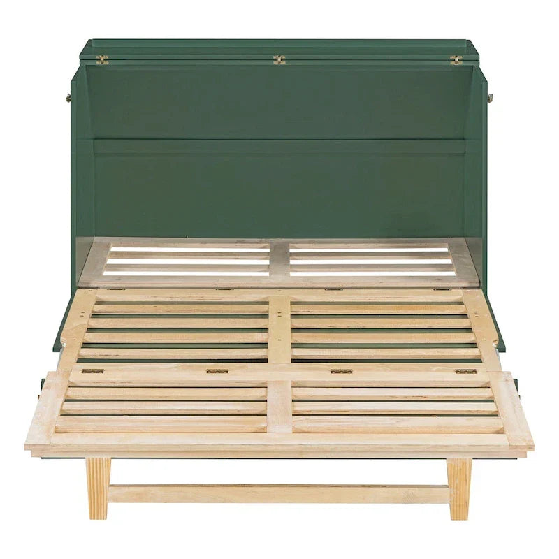Lit escamotable Nestfair double avec grands tiroirs