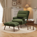 Chaise longue inclinable réglable OVIOS avec ottoman