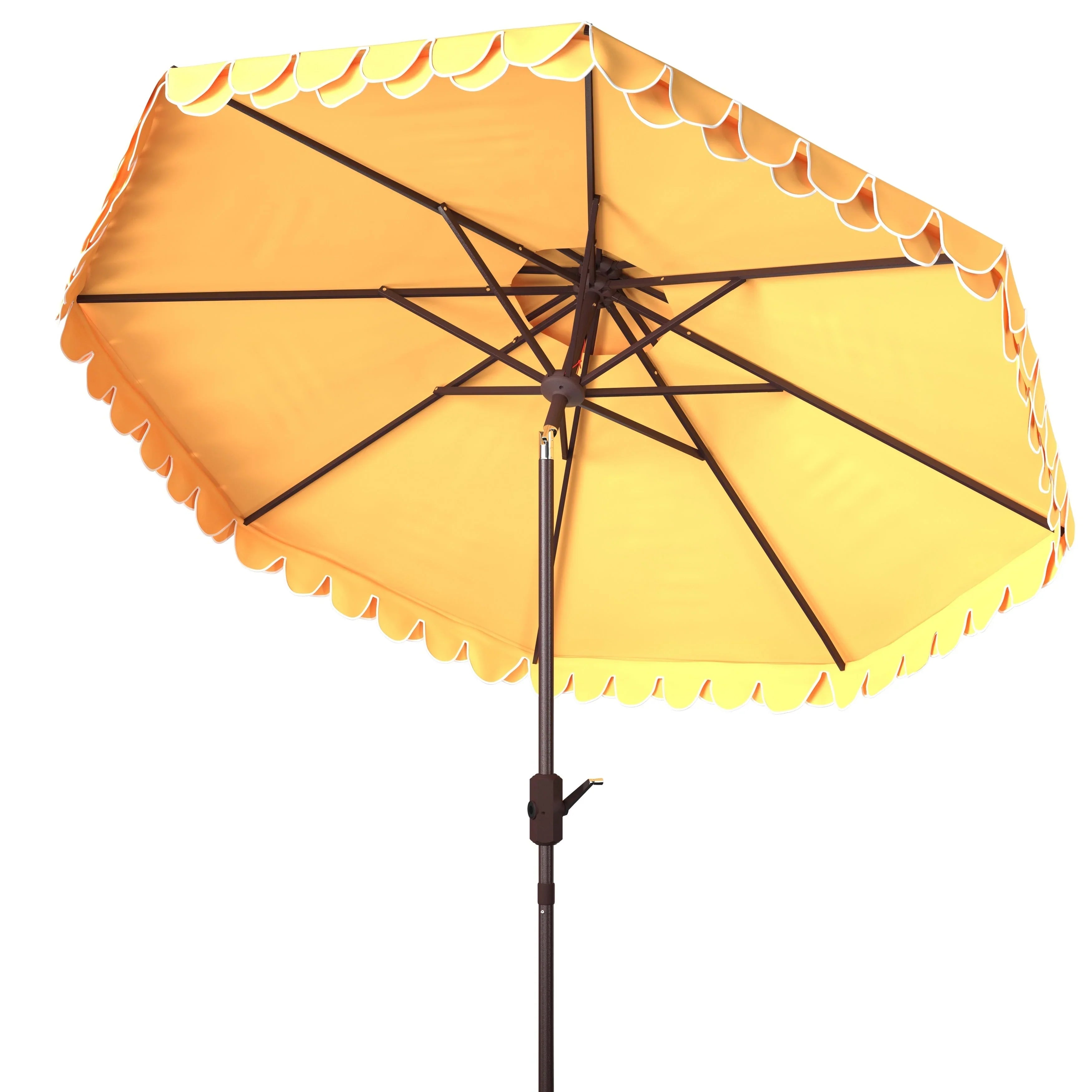 Parasol double-toit d'extérieur Kjerstin Valance 2,74 m
