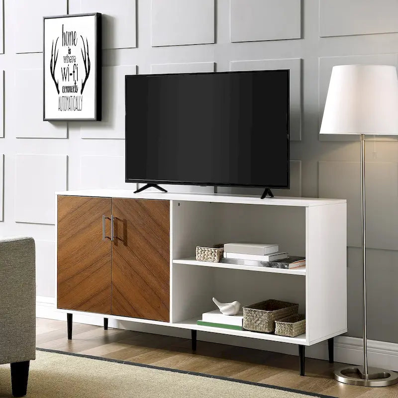 Meuble TV 58 po Middlebrook Cassandra Bookmatch