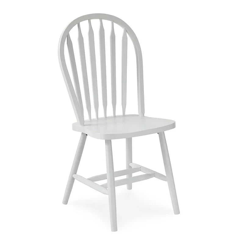 Chaise de salle à manger Windsor Arrowback en bois massif