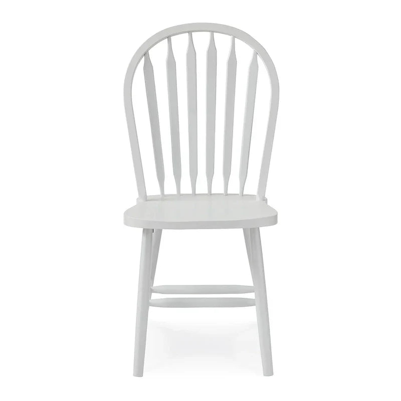 Chaise de salle à manger Windsor Arrowback en bois massif