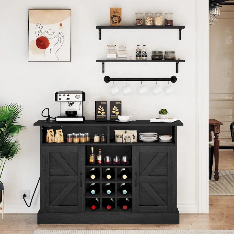 Moasis 52 Buffet Cabinet Meuble de bar à café de ferme