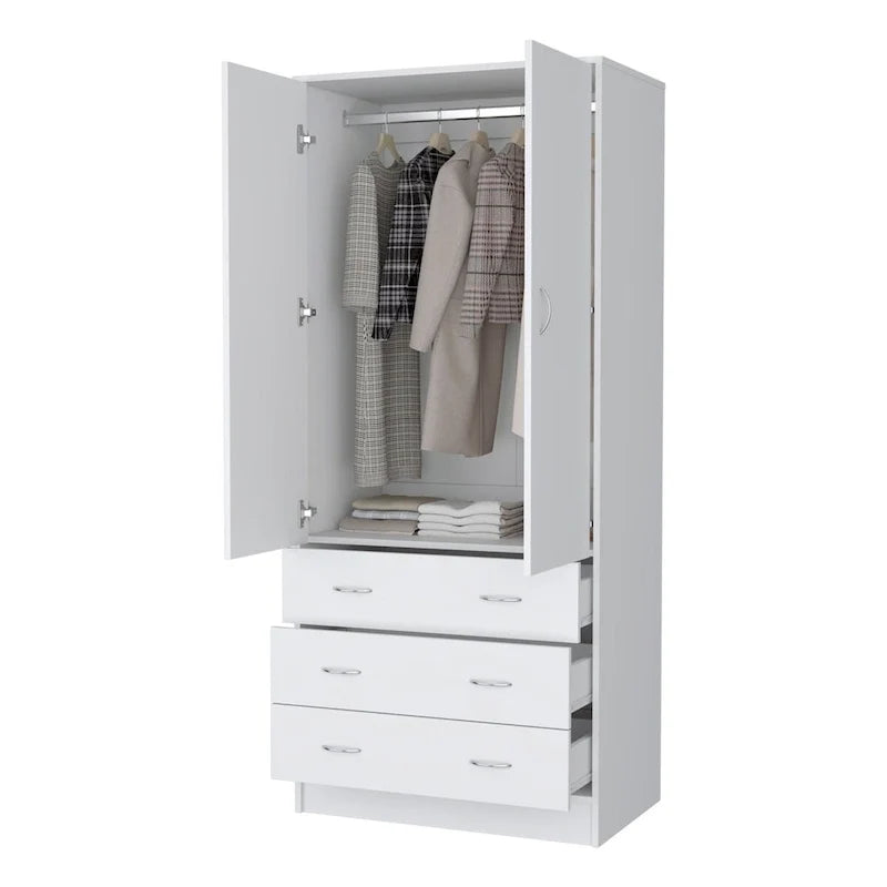 Armoire Prescott - Blanche